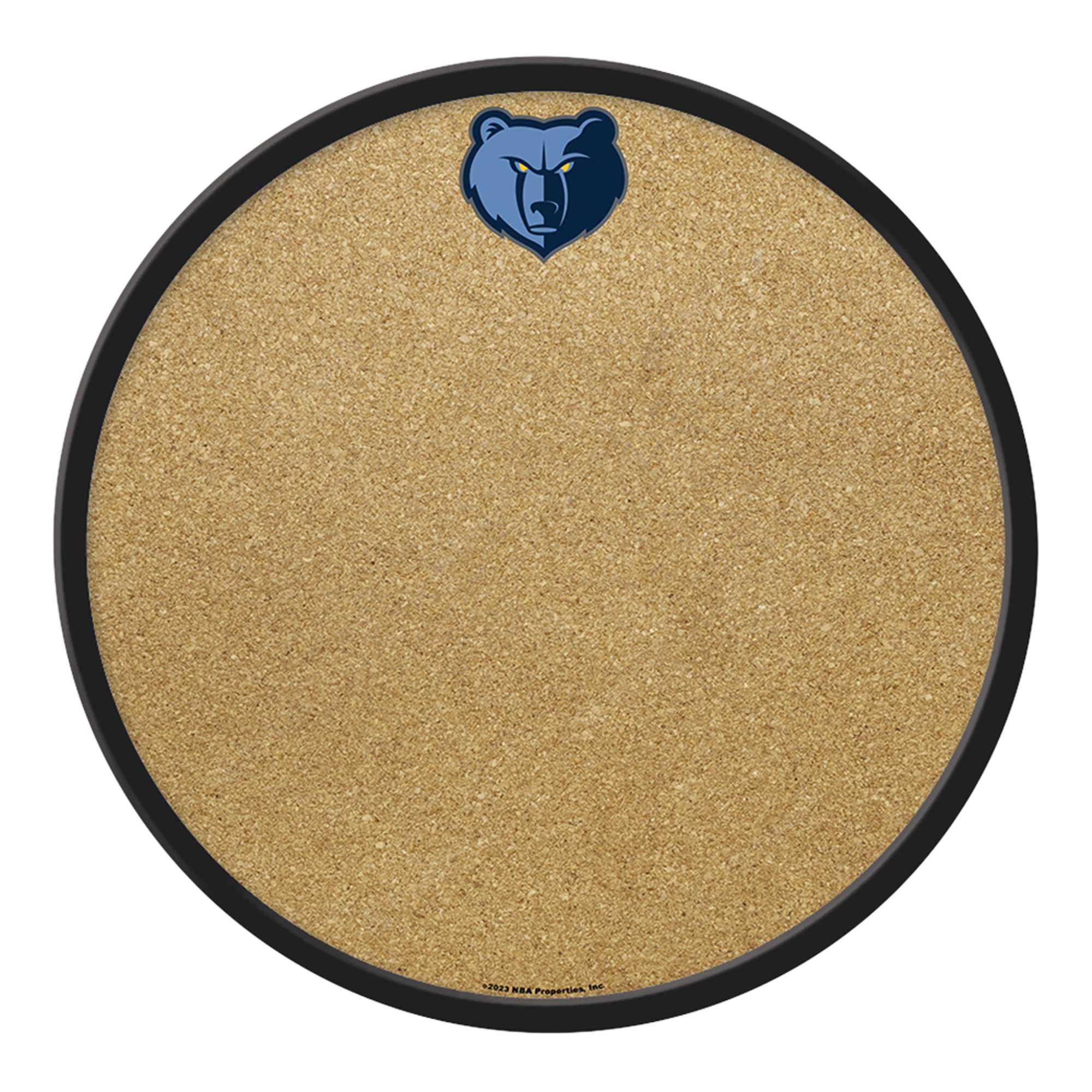 Memphis Grizzlies: Modern Disc Cork Board