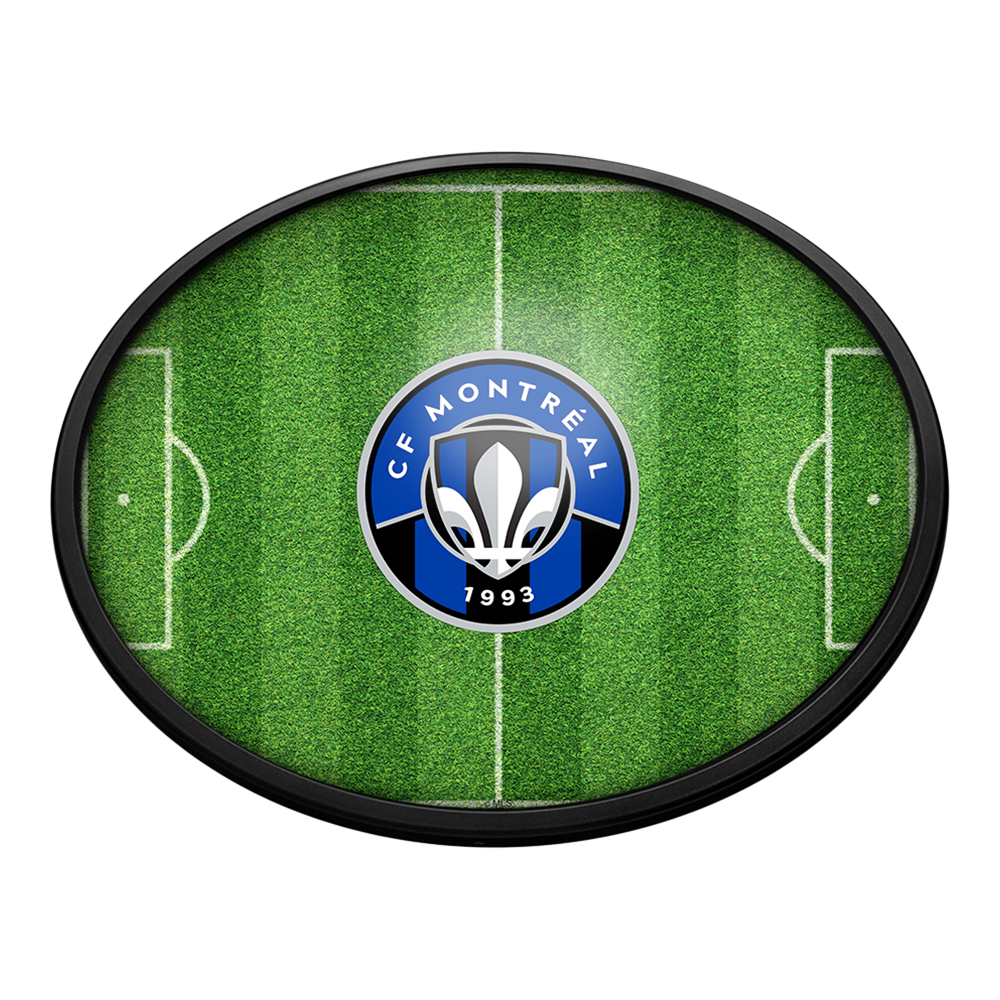 CF Montreal: Pitch - Oval Slimline Lighted Wall Sign