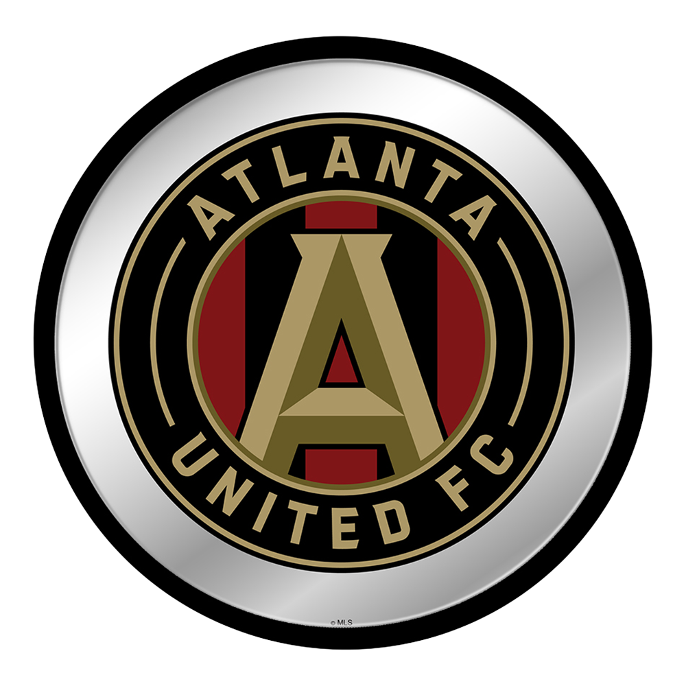 Atlanta United: Modern Disc Mirrored Wall Sign