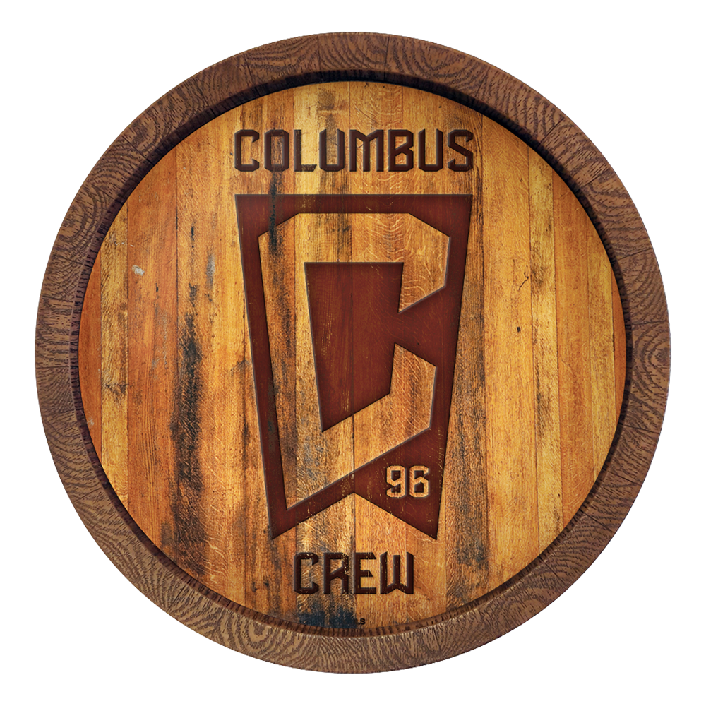 Columbus Crew: Branded "Faux" Barrel Top Sign  