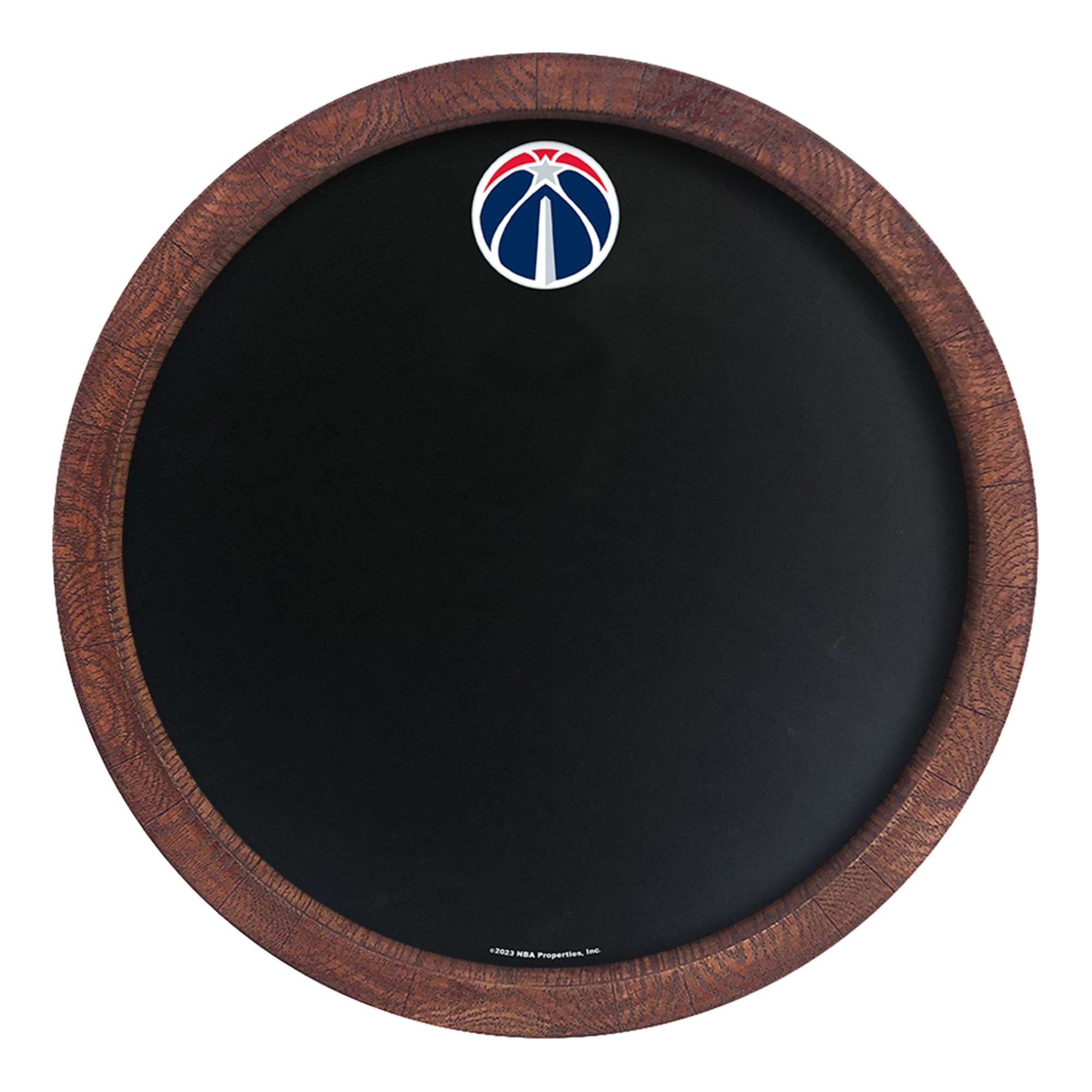 Washington Wizards: "Faux" Barrel Framed Chalkboard    