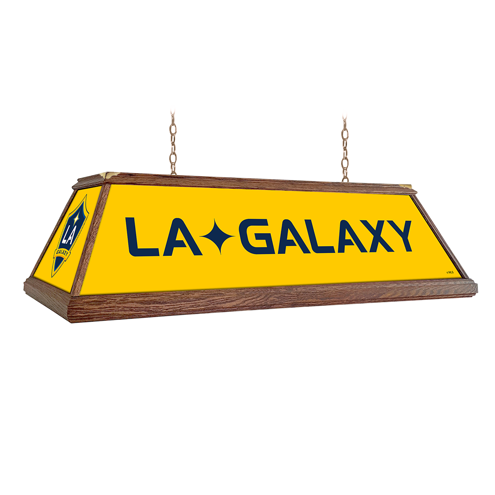 LA Galaxy: Premium Wood Pool Table Light  