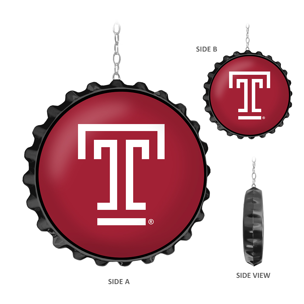 Temple Owls Bottle Cap Dangler