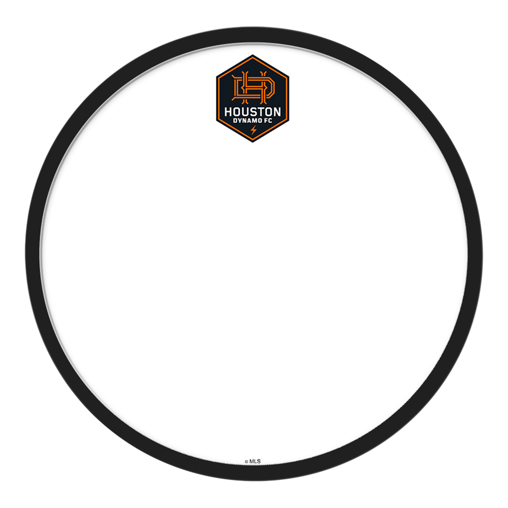 Houston Dynamo: Modern Disc Dry Erase Wall Sign