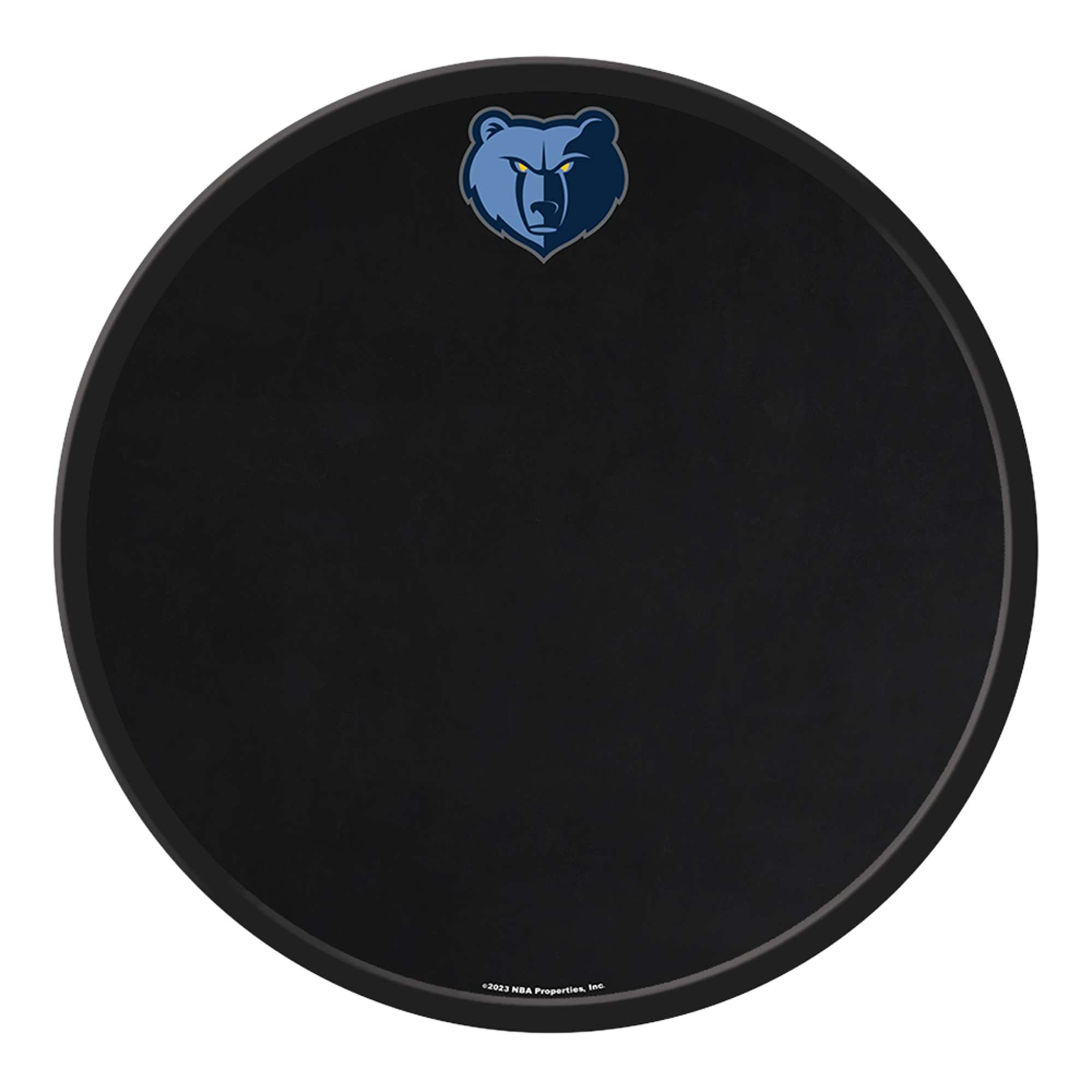 Memphis Grizzlies: Modern Disc Chalkboard