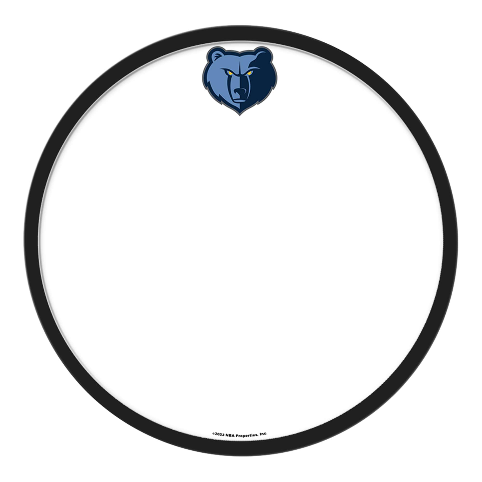 Memphis Grizzlies: Modern Disc Dry Erase Wall Sign