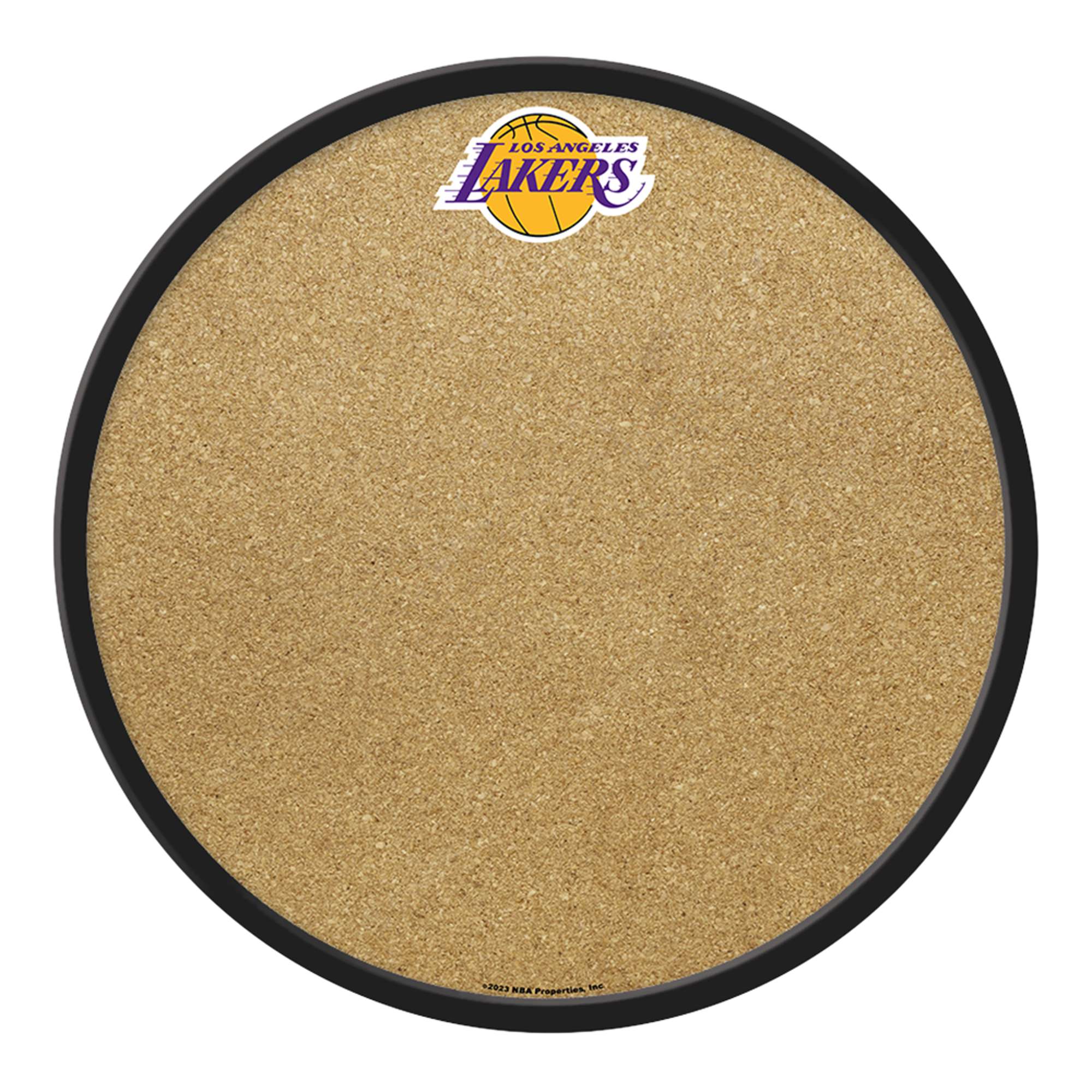 Los Angeles Lakers: Modern Disc Cork Board