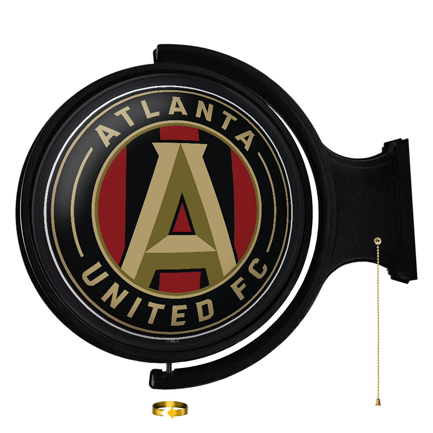 Atlanta United: Original Round Rotating Lighted Wall Sign