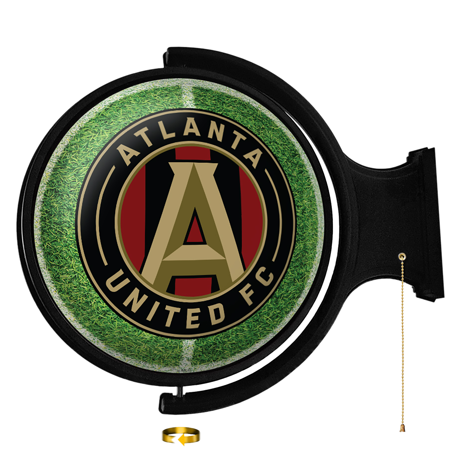 Atlanta United: Pitch - Original Round Rotating Lighted Wall Sign