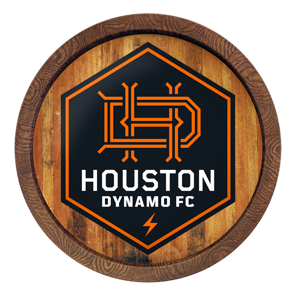 Houston Dynamo: "Faux" Barrel Top Sign  