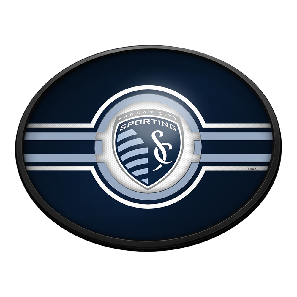 Sporting Kansas City: Oval Slimline Lighted Wall Sign