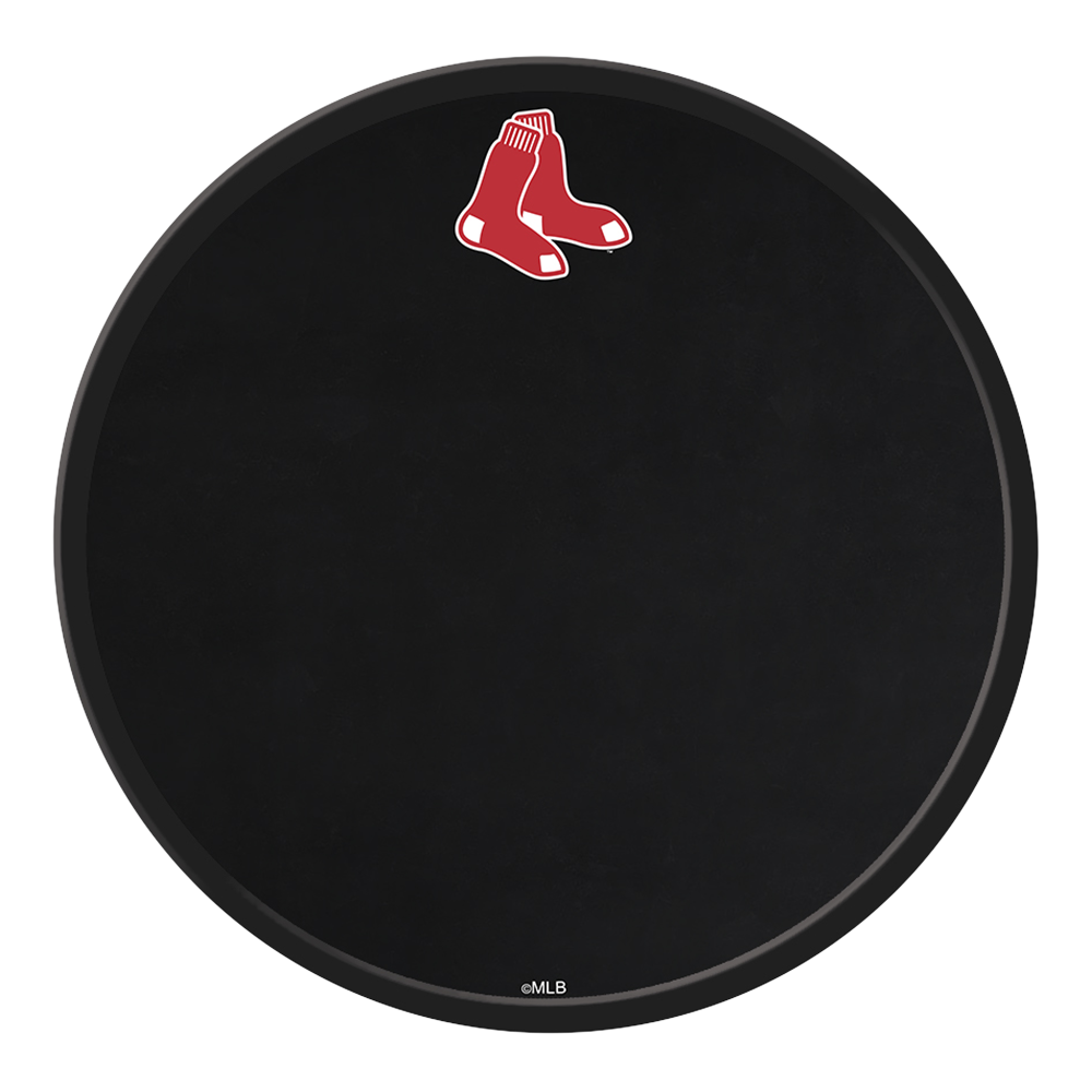 Boston Red Sox Modern Disc Chalkboard  