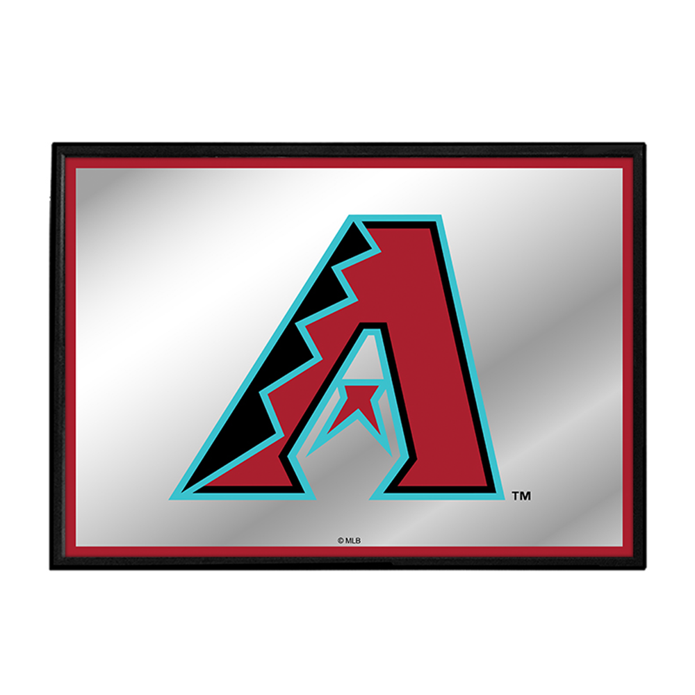 Arizona Diamondbacks Framed Mirrored Wall Sign  