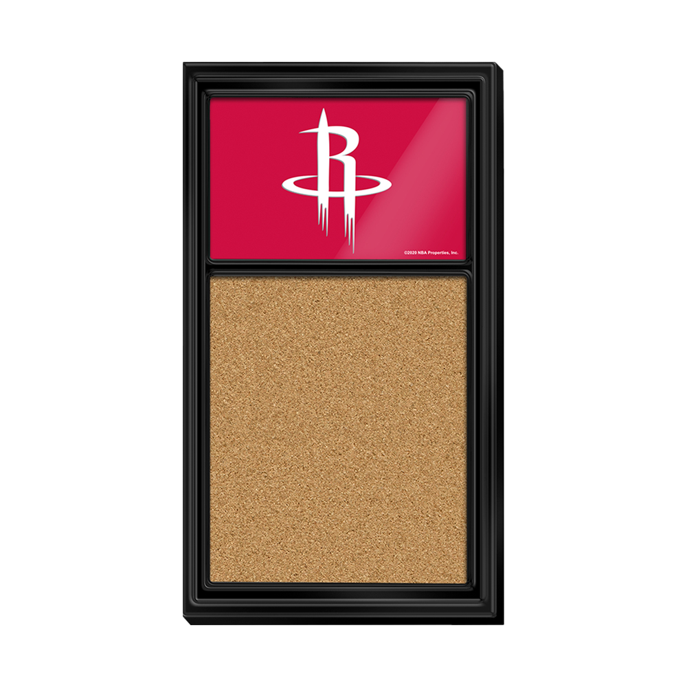 Houston Rockets: Cork Note Board