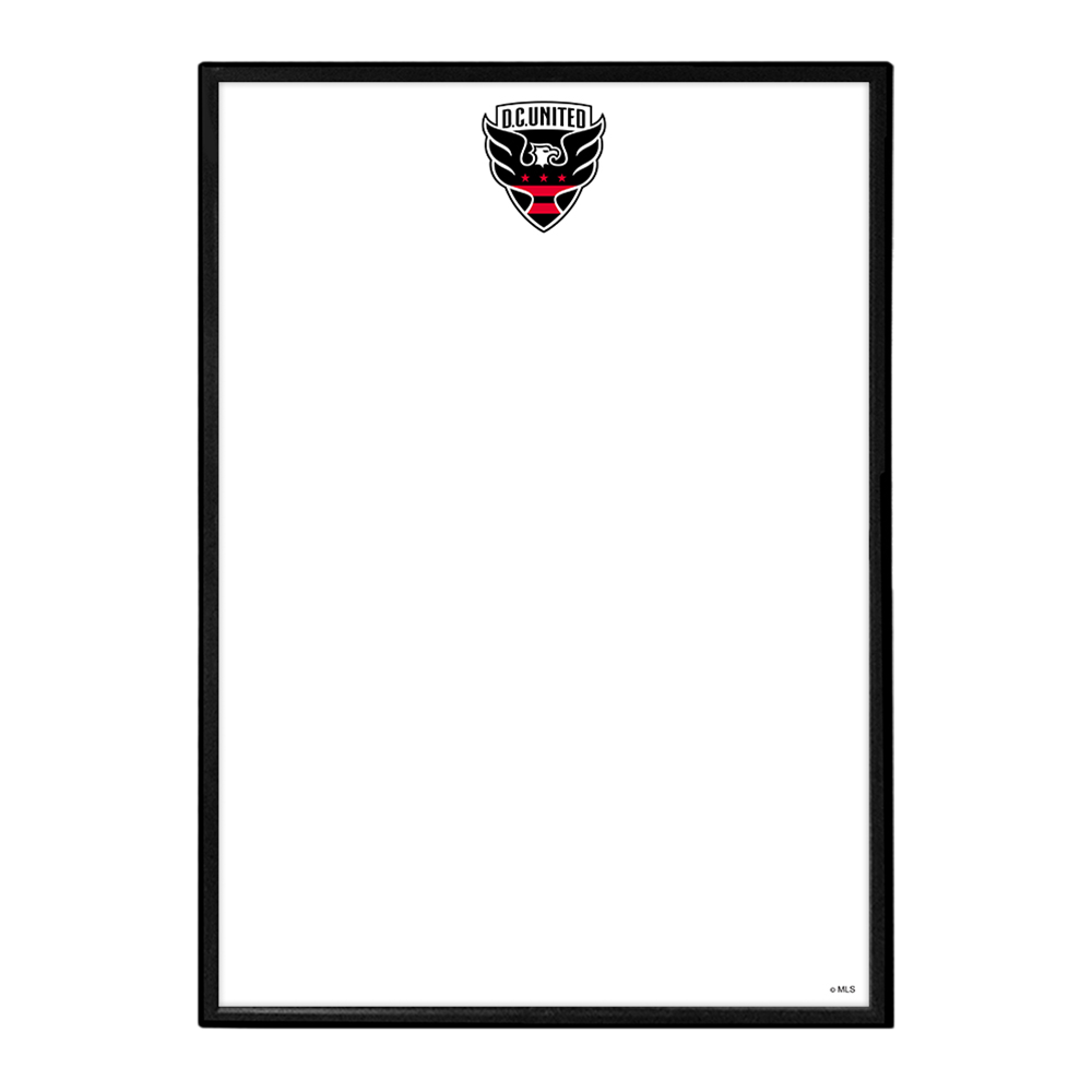 D.C. United: Framed Dry Erase Wall Sign