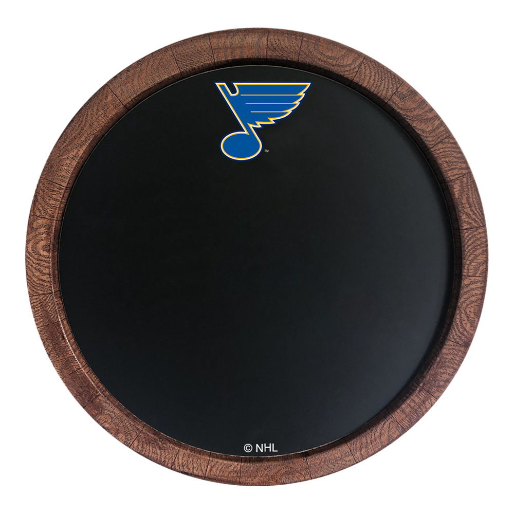 St. Louis Blues chalkboard "Faux" Barrel Top Sign  