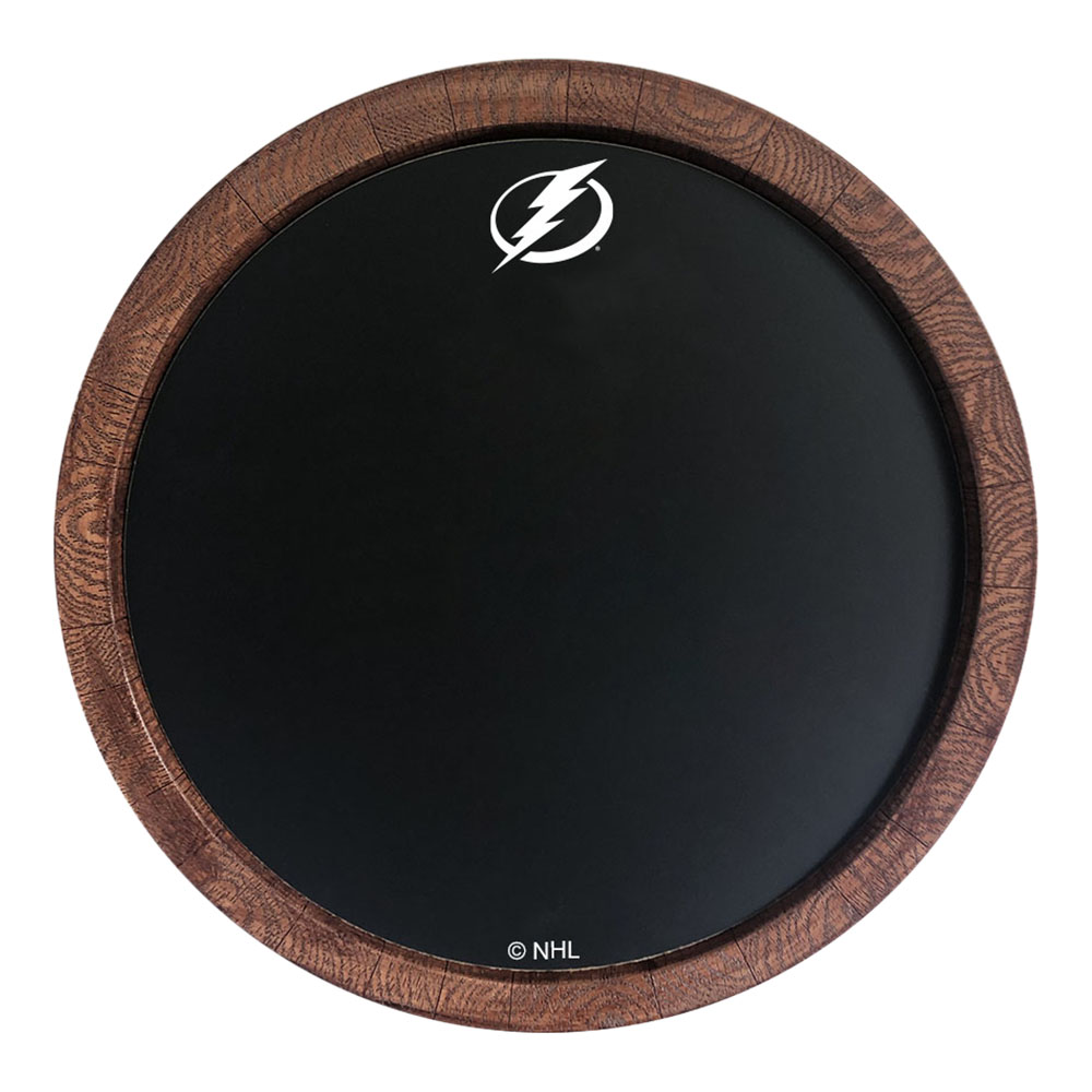 Tampa Bay Lightning chalkboard "Faux" Barrel Top Sign  