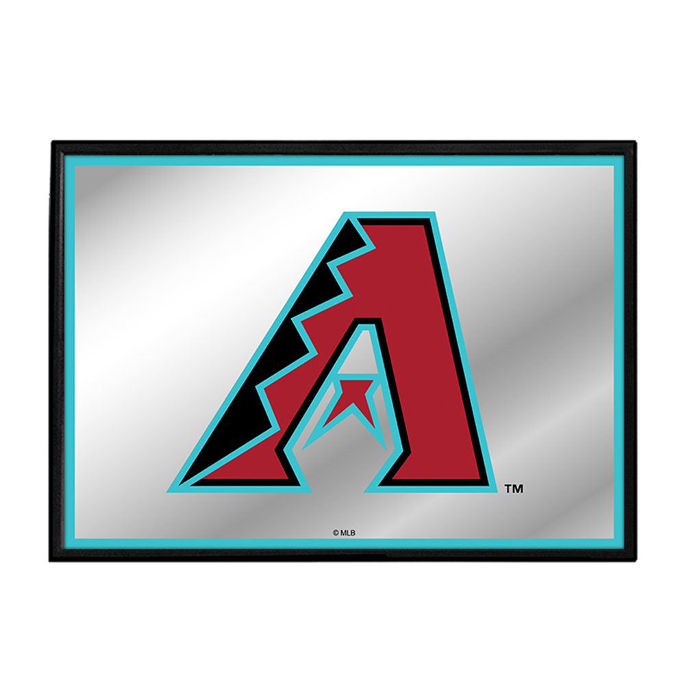 Arizona Diamondbacks Framed Mirrored Wall Sign  