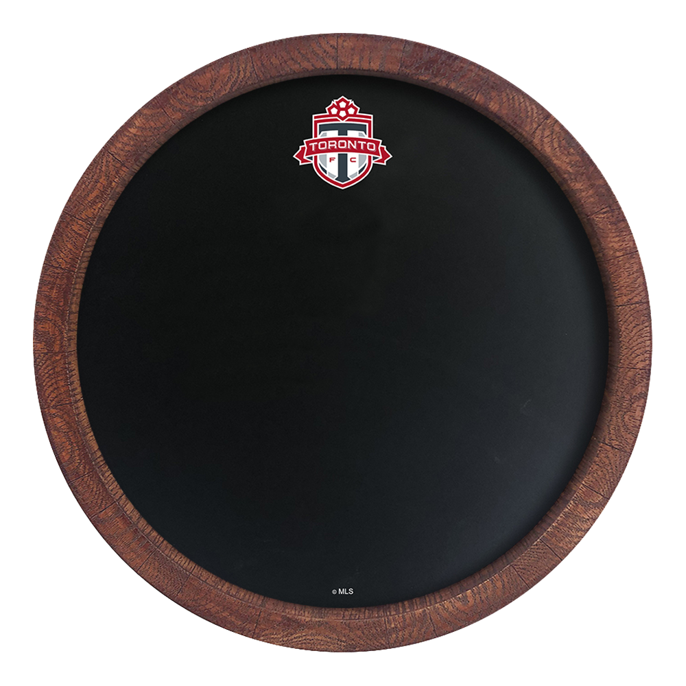 Toronto FC: Chalkboard "Faux" Barrel Top Sign  