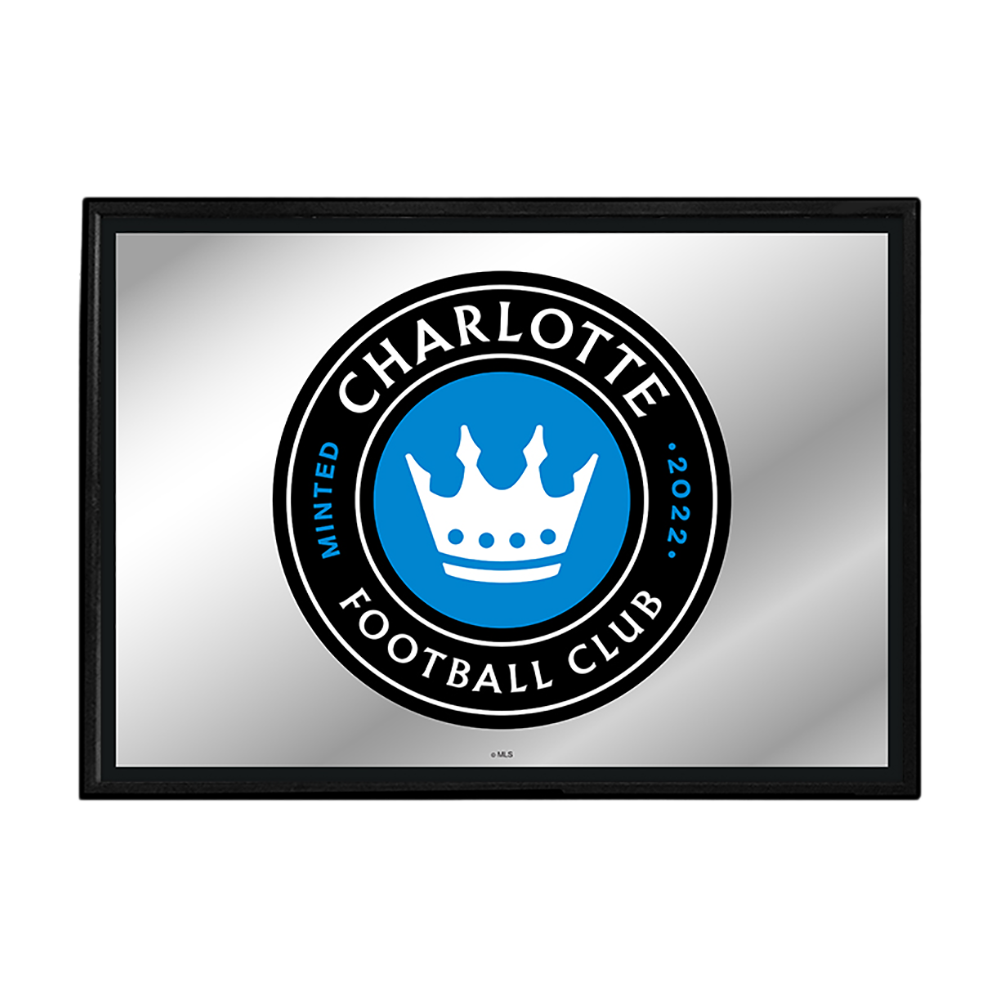 Charlotte FC: Framed Mirrored Wall Sign