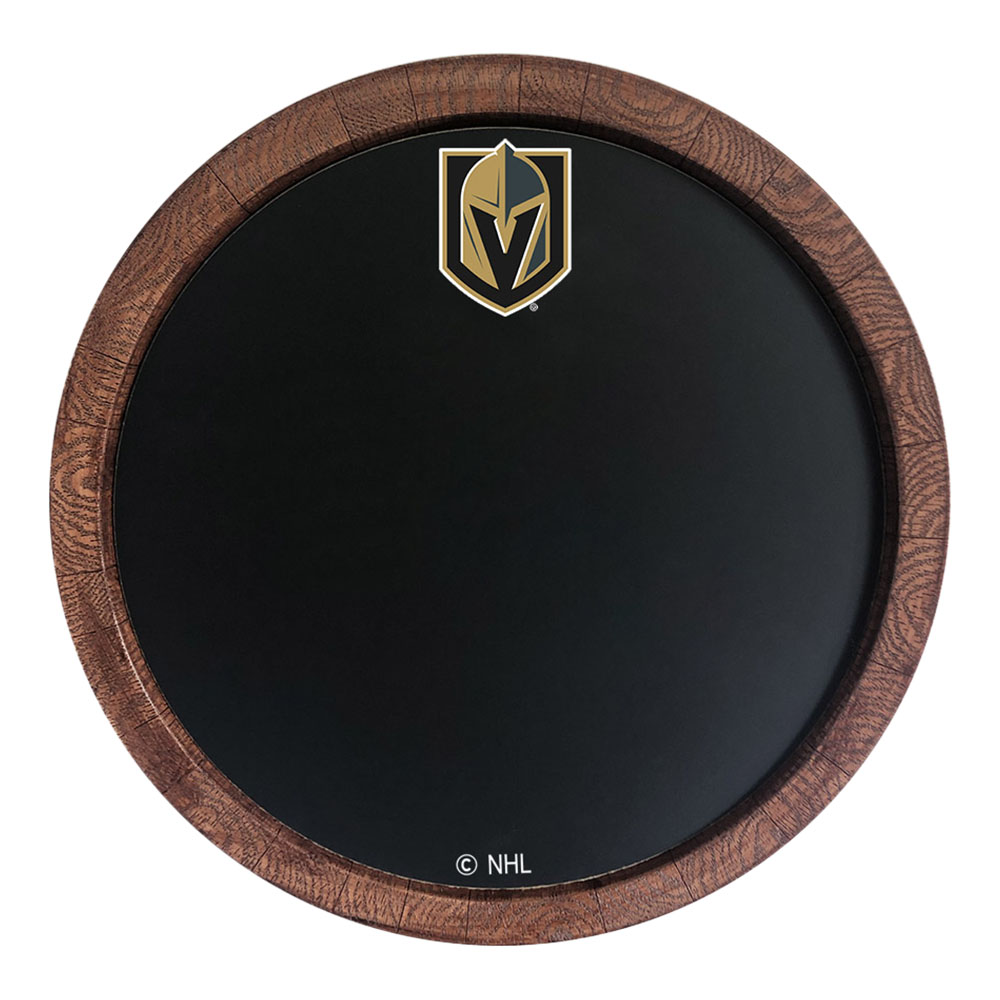 Vegas Golden Knights chalkboard "Faux" Barrel Top Sign  