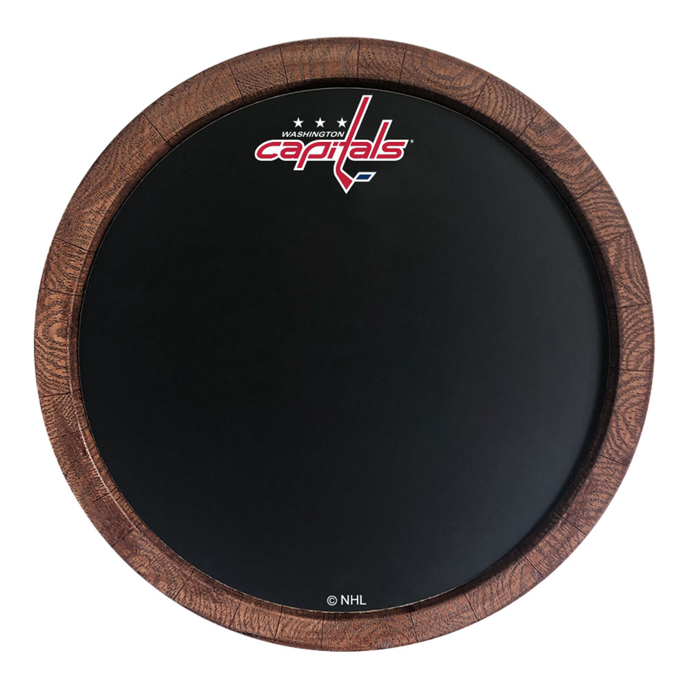 Washington Capitals chalkboard "Faux" Barrel Top Sign  