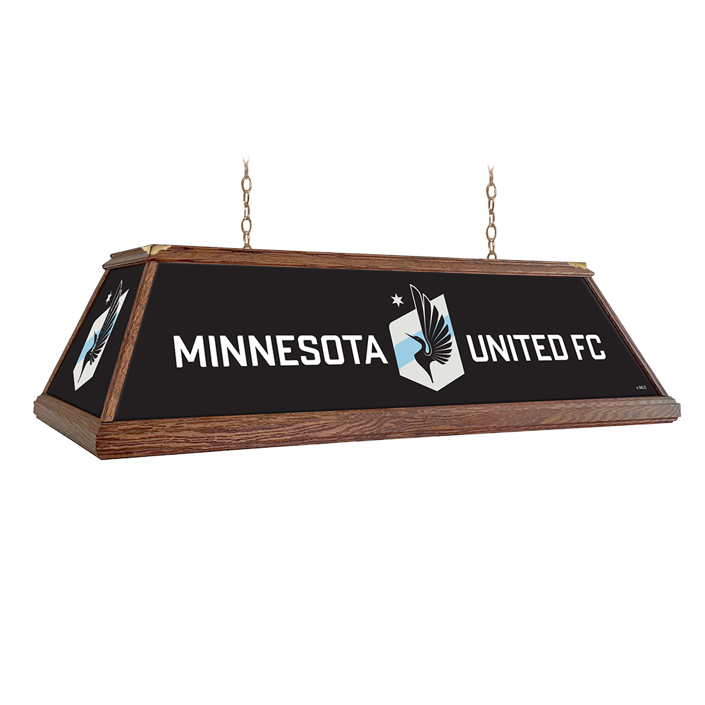 Minnesota United FC: Premium Wood Pool Table Light