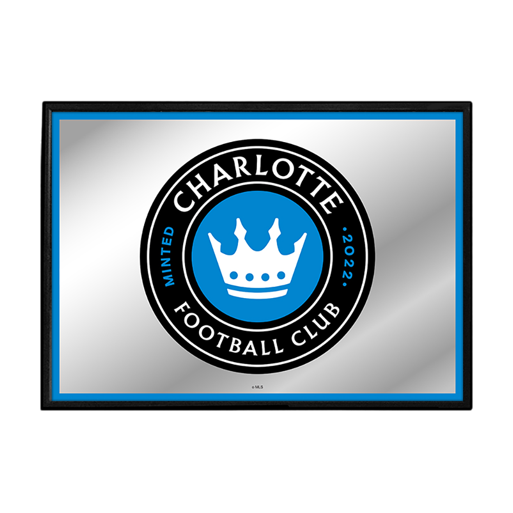 Charlotte FC: Framed Mirrored Wall Sign
