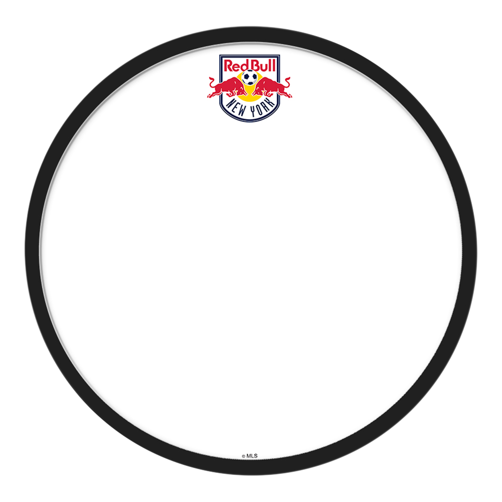 New York Red Bulls: Modern Disc Dry Erase Wall Sign