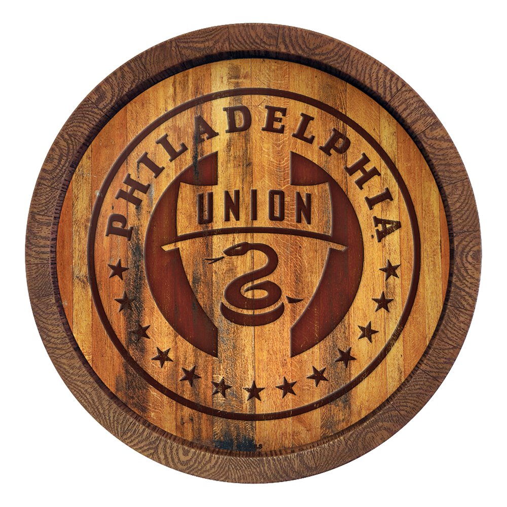 Philadelphia Union: Branded "Faux" Barrel Top Sign  