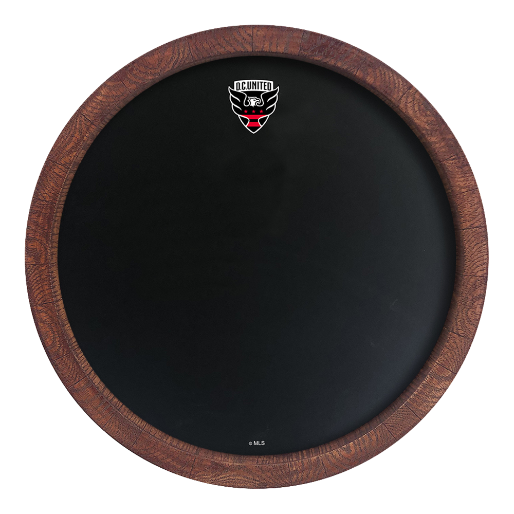 D.C. United: Chalkboard "Faux" Barrel Top Sign  