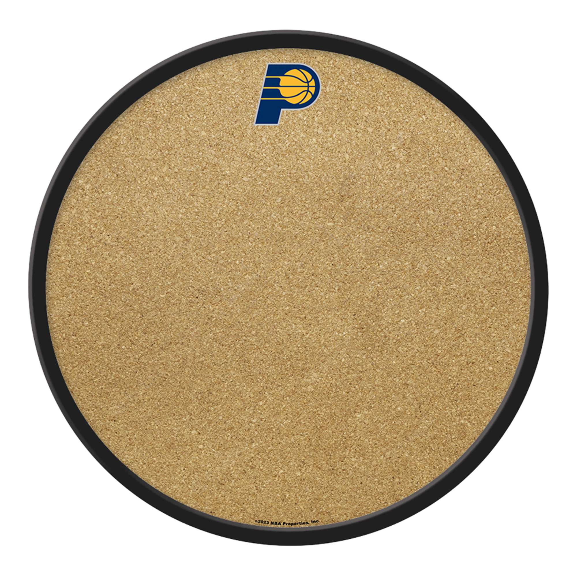 Indiana Pacers: Modern Disc Cork Board