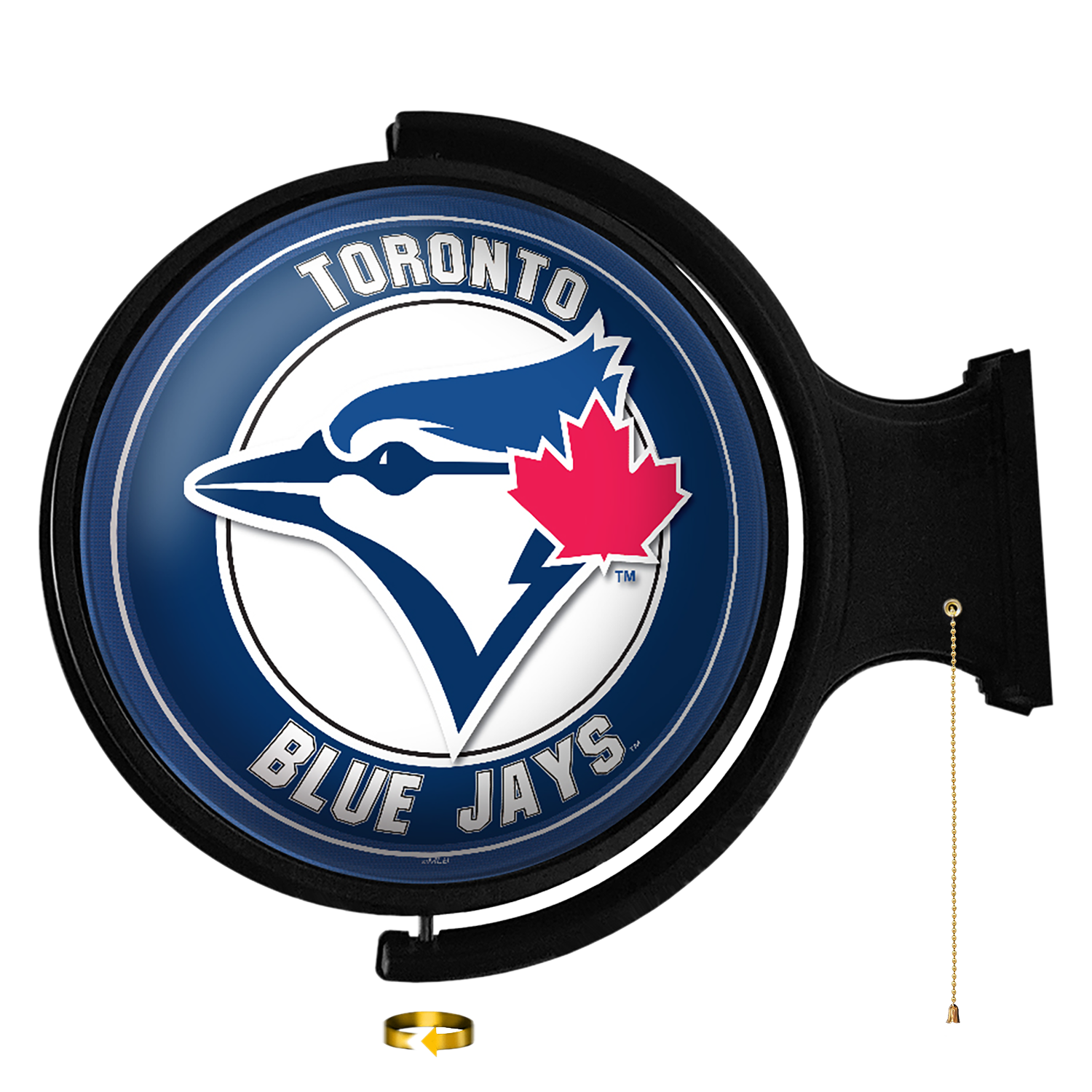 Toronto Blue Jays Original Round Rotating Lighted Wall Sign  