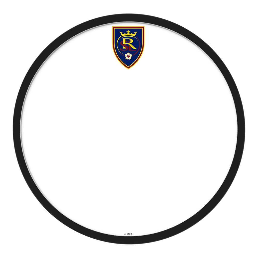 Real Salt Lake: Modern Disc Dry Erase Wall Sign
