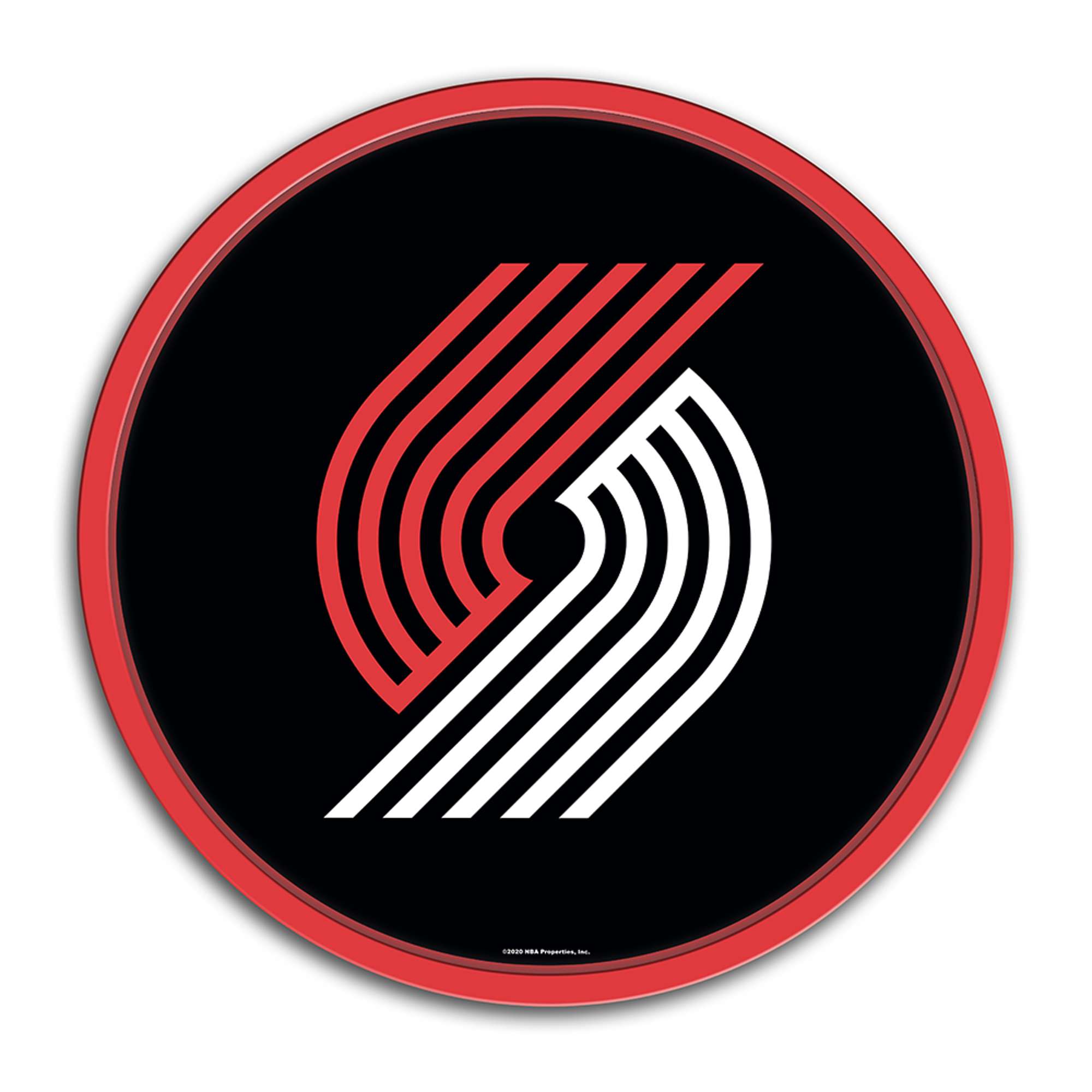 Portland Trail Blazers: Modern Disc Wall Sign