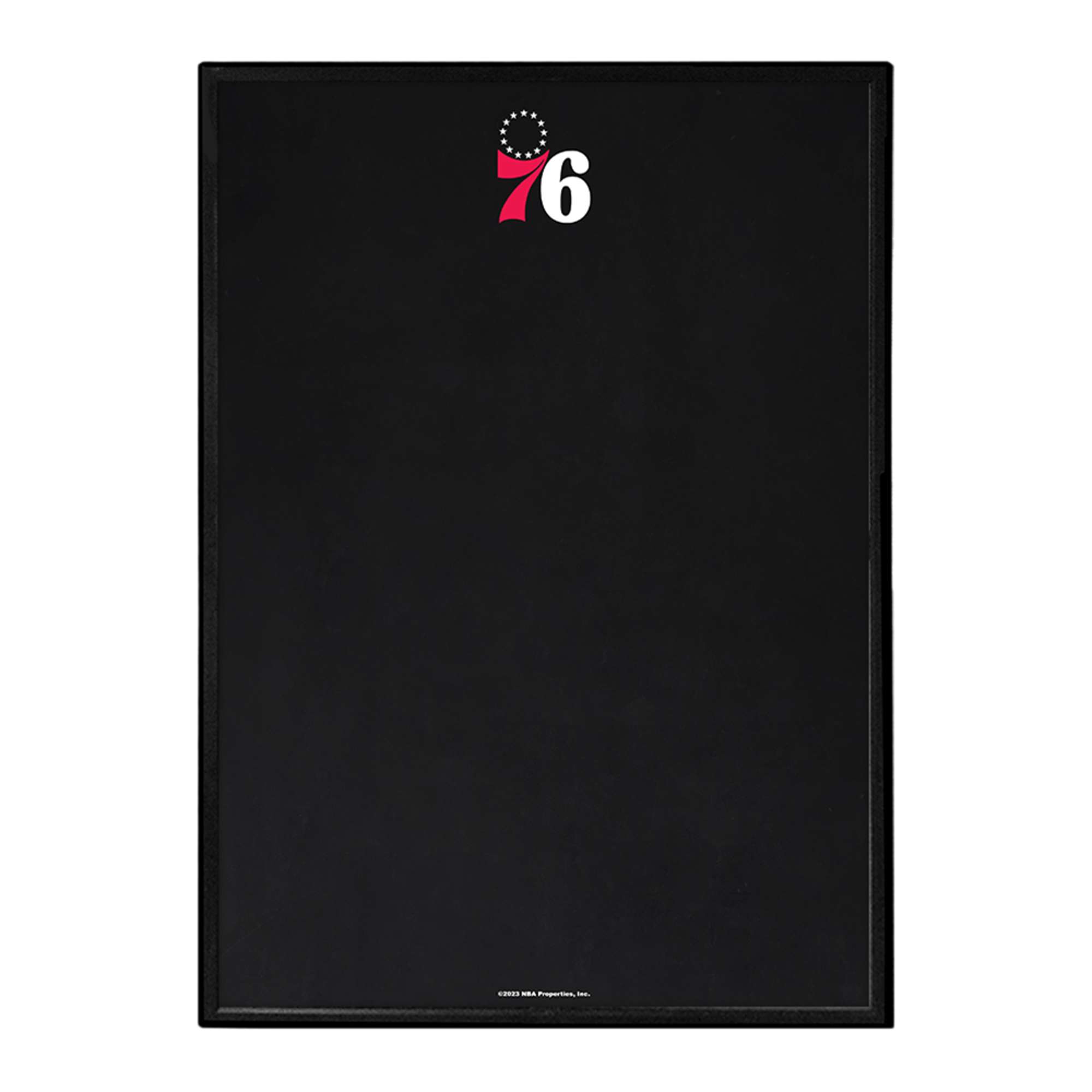 Philadelphia 76ers: Framed Chalkboard