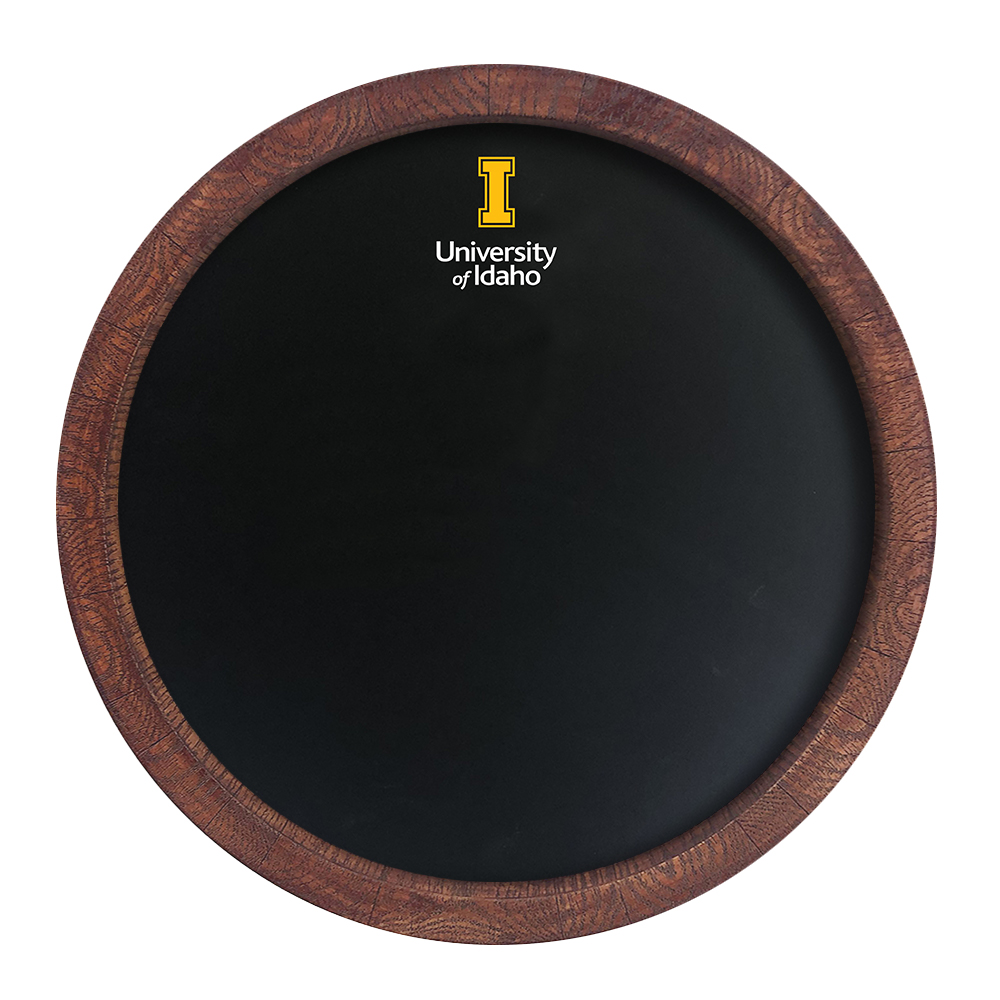 Idaho Vandals "Faux" Barrel Top Chalkboard  