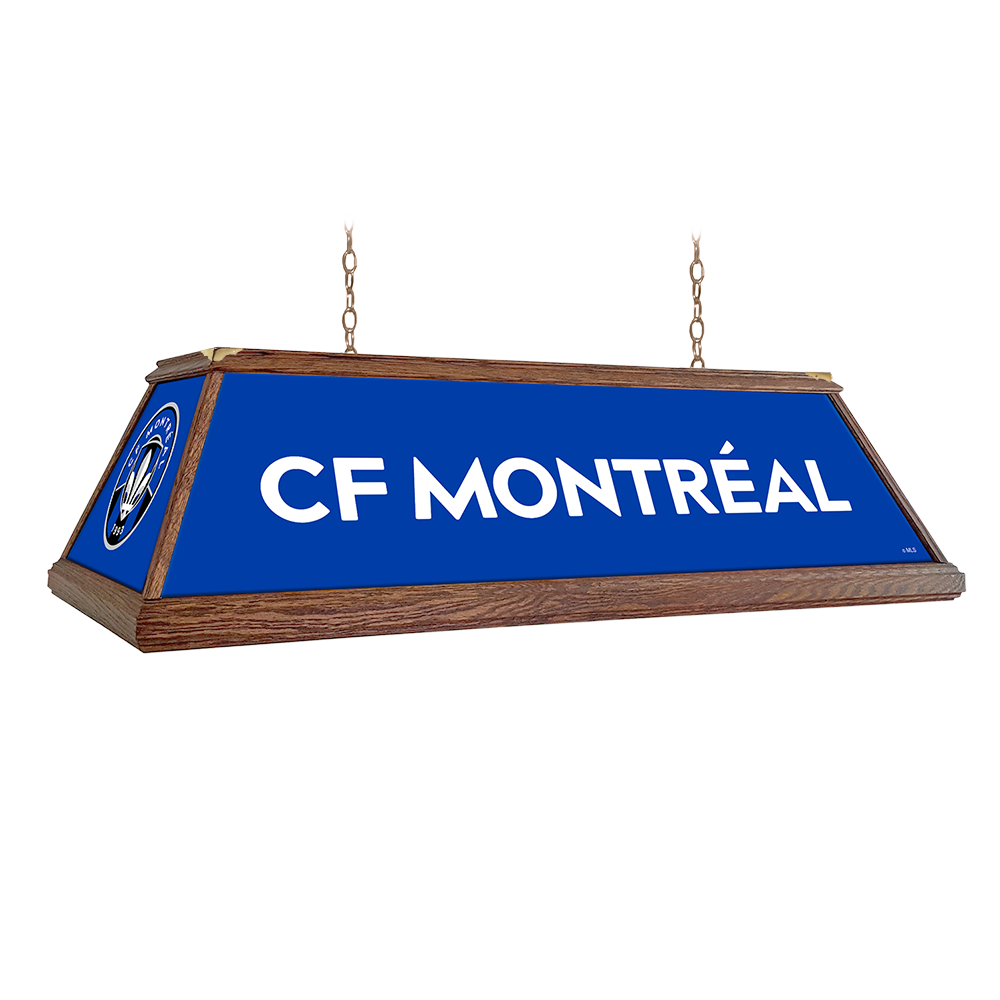  CF Montreal: Premium Wood Pool Table Light  