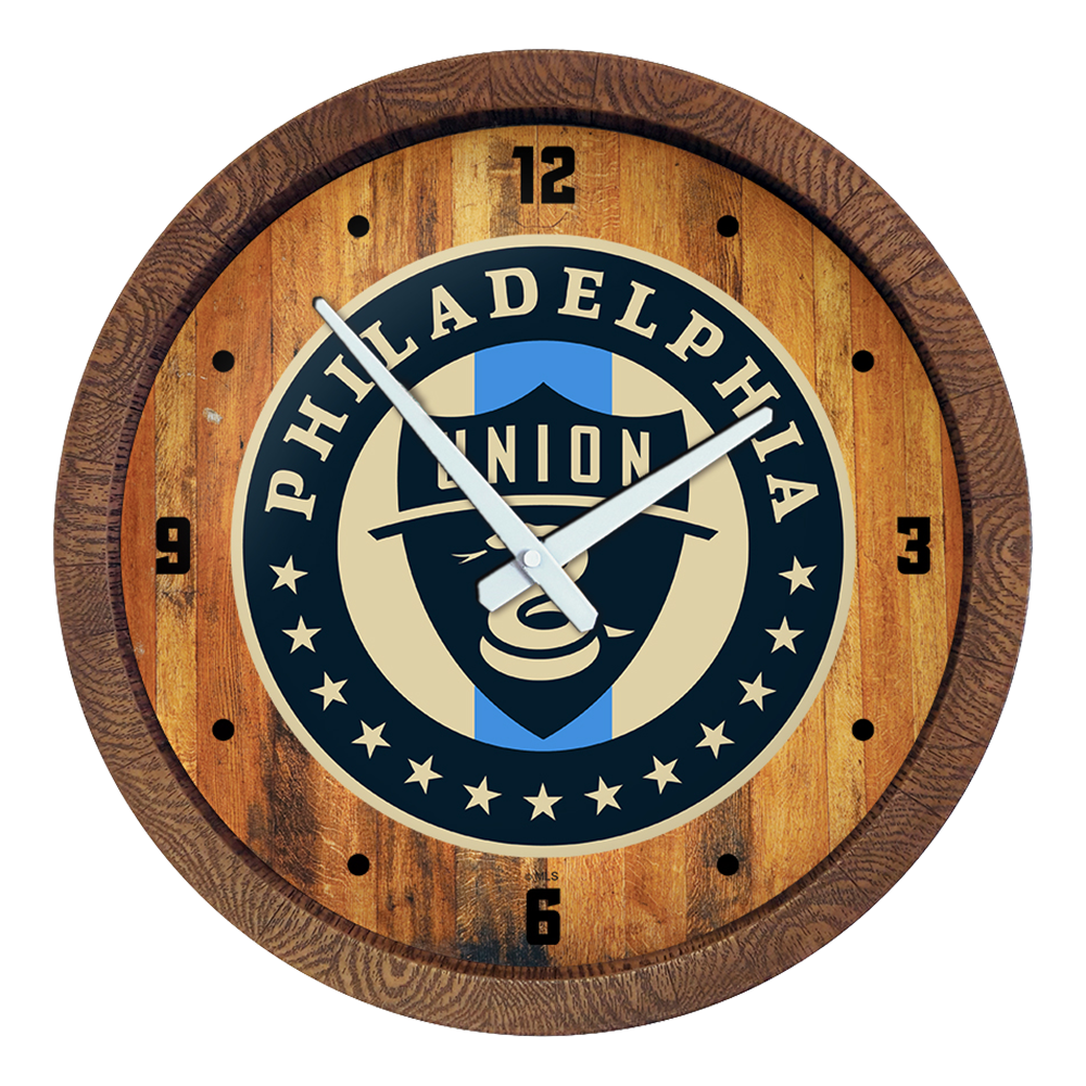 Philadelphia Union: "Faux" Barrel Top Clock  