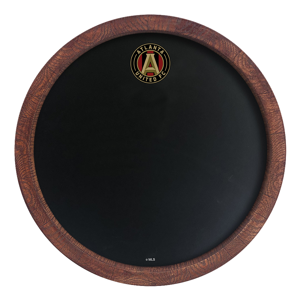 Atlanta United: Chalkboard "Faux" Barrel Top Sign  