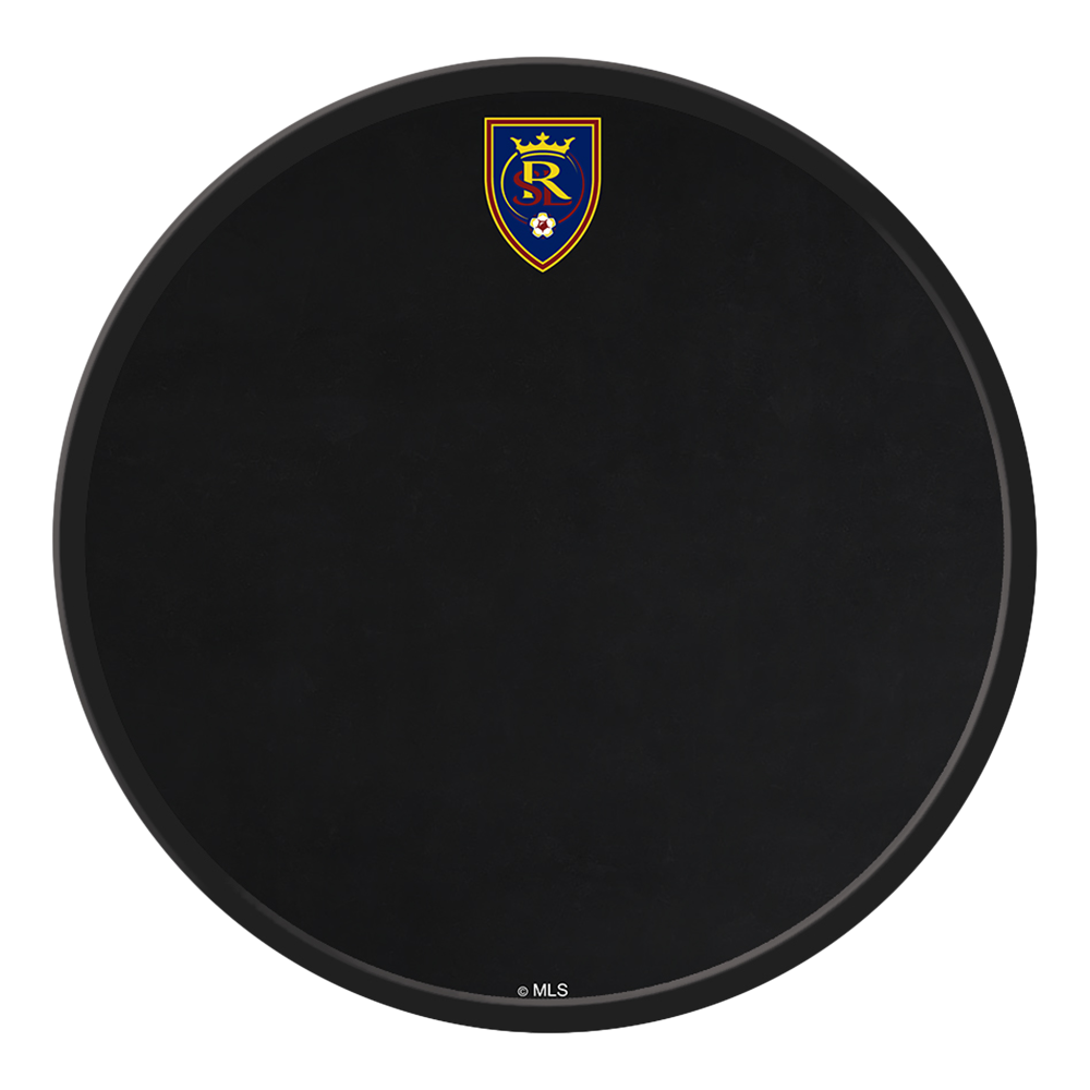 Real Salt Lake: Modern Disc Corkboard Wall Sign
