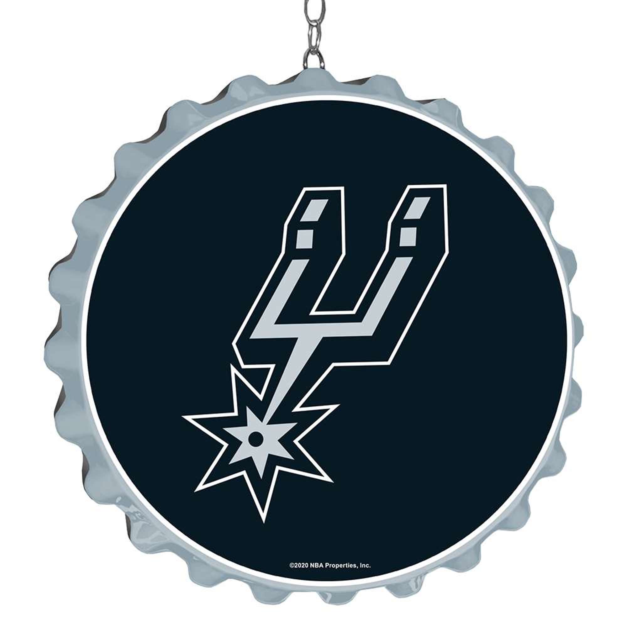 San Antonio Spurs: Bottle Cap Dangler
