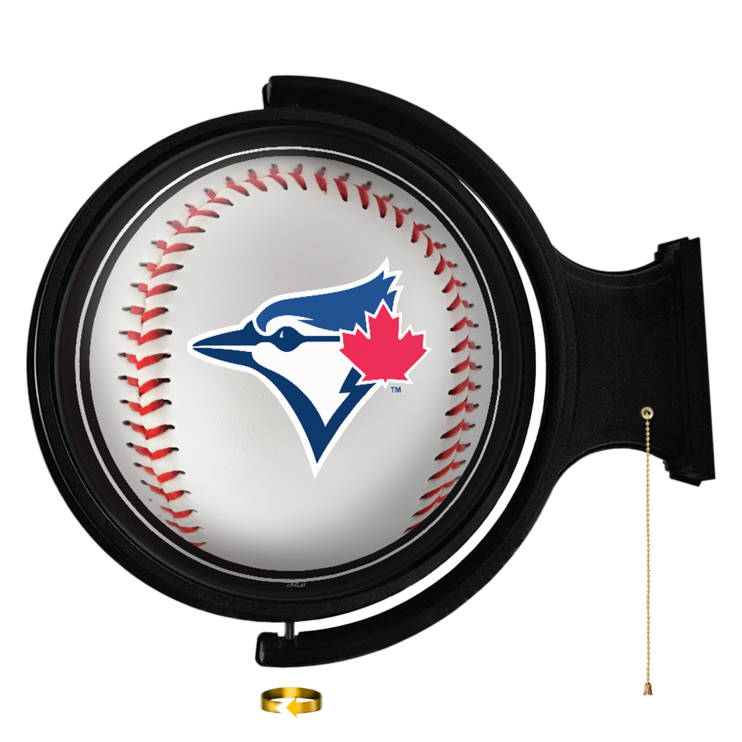 Toronto Blue Jays Baseball - Original Round Rotating Lighted Wall Sign  
