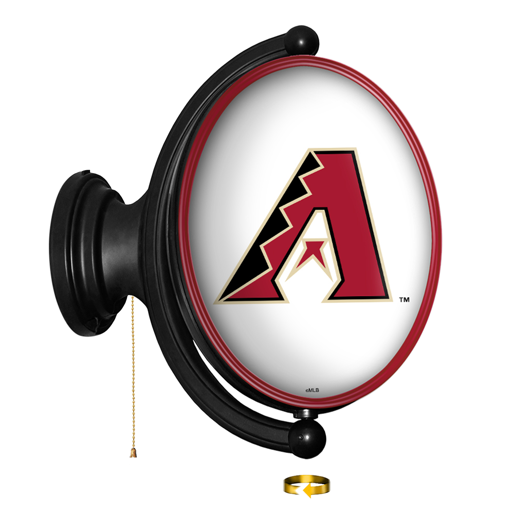 Arizona Diamondbacks Original Oval Rotating Lighted Wall Sign  