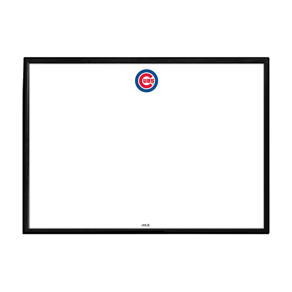 Chicago Cubs Framed Dry Erase Wall Sign  