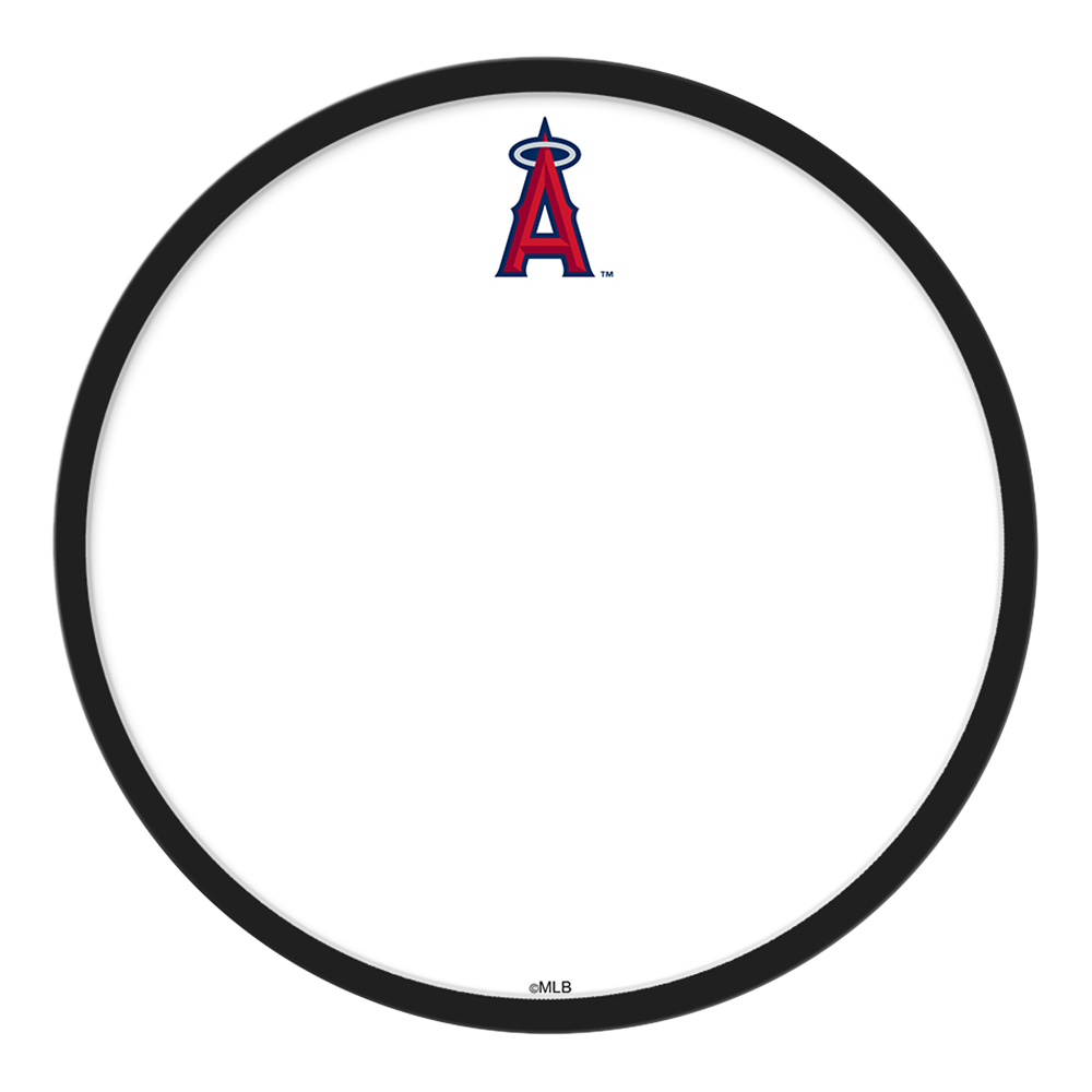 Los Angeles Angels Modern Disc Dry Erase Wall Sign  