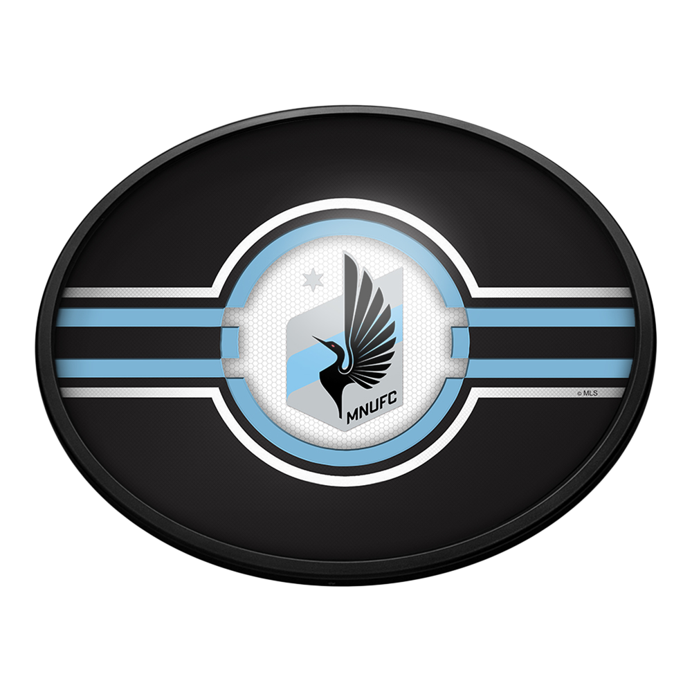 Minnesota United FC: Oval Slimline Lighted Wall Sign