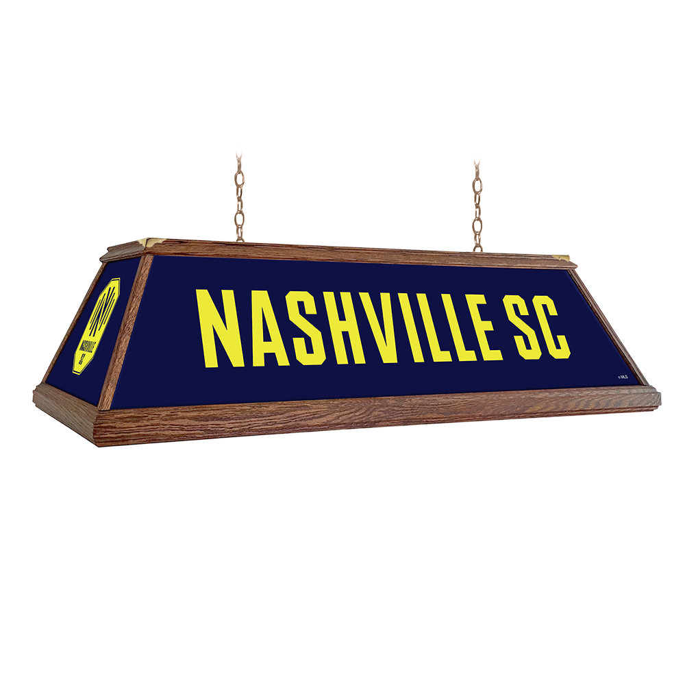 Nashville SC: Premium Wood Pool Table Light Halloween Decoration 