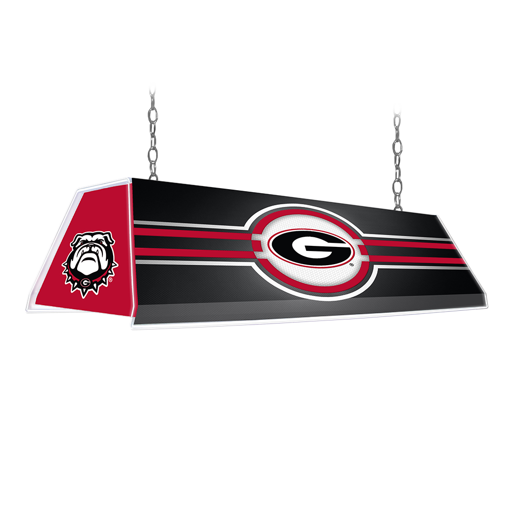 Georgia Bulldogs Edge Glow Pool Table Light  