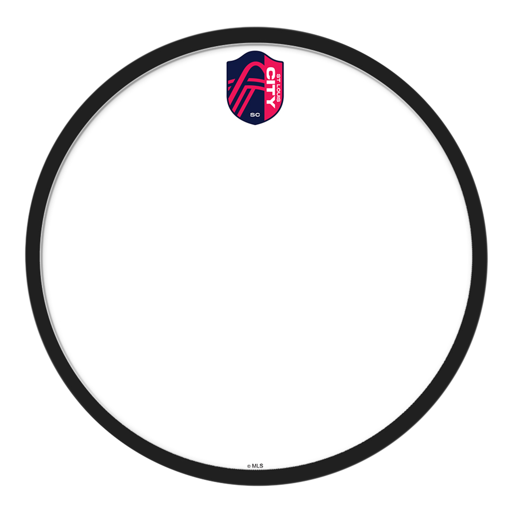 St. Louis CITYSC: Modern Disc Dry Erase Wall Sign